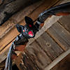 4 Ft. x 14 3/4" Black Foam Vampire Bat Hanging Halloween Decoration Image 2