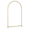 4 ft. x 7 ft. Arch Frame Goldtone Metal Frame Image 1