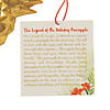 4" Legend of the Holiday Pineapple Resin Christmas Ornaments with Card for 12 Image 1