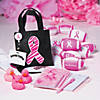 4" Mini Breast Cancer Awareness Football Assortment - 12 Pc. Image 1