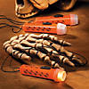4" Mini Halloween Jack-O'-Lantern Plastic Flashlights on Breakaway Rope - 12 Pc. Image 2