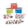 4" Nouns, Verbs & Adjectives Cardboard Sorting Boxes with Word Cards Image 1