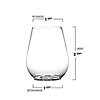 4 oz. Clear Stemless Plastic Mini Goblets (48 Goblets) Image 2