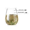 4 oz. Clear Stemless Plastic Mini Goblets (48 Goblets) Image 3