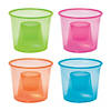 4 oz. Neon Bomber Disposable Plastic Cups - 20 Ct. Image 1