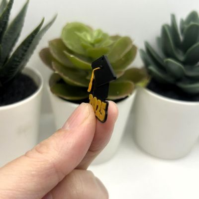 4 Pcs 2025 Graduation Cap Charms Image 3