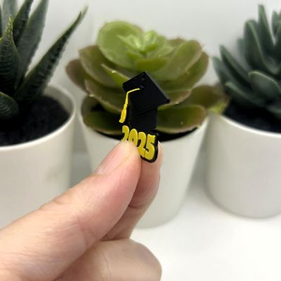 4 Pcs 2025 Graduation Cap Charms Image 3