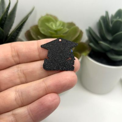 4 Pcs 2025 Graduation Cap Charms Image 2