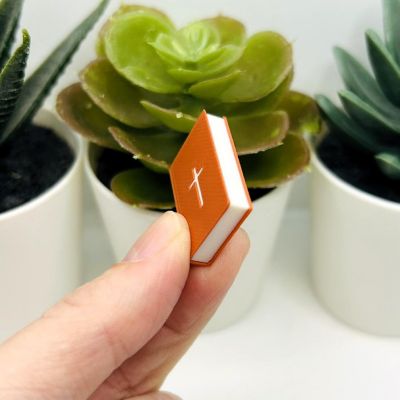 4 Pcs 3D Bible Book Charms Image 3