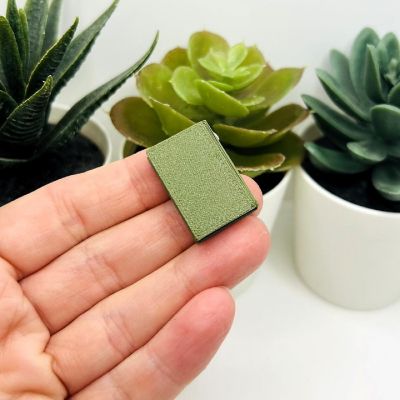 4 Pcs 3D Green Book Charms Image 2