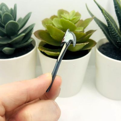 4 Pcs Acrylic Bloody Axe Pendants Image 3