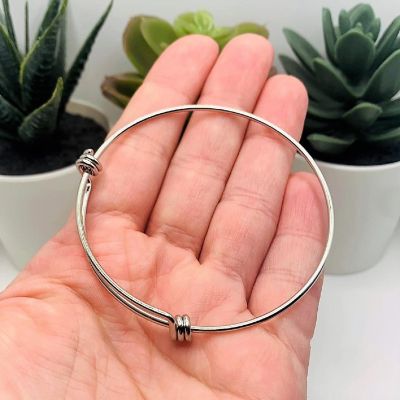 4 Pcs Adjustable Bangle Bracelets Image 1