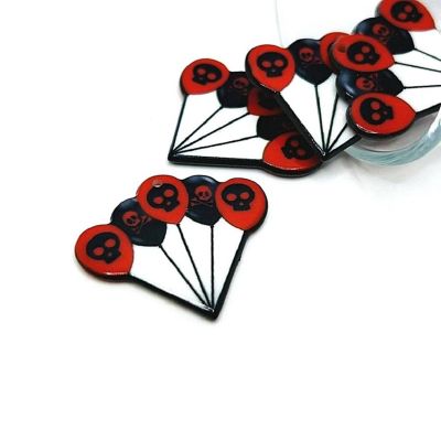 4 Pcs Birthday Balloons Charms Image 1