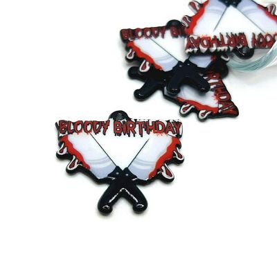 4 Pcs Birthday Sign Charms Image 1