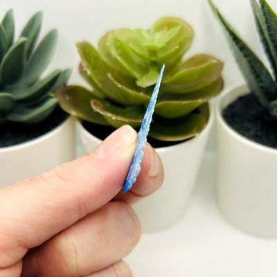 4 Pcs Blue Christmas Tree Charms Image 3