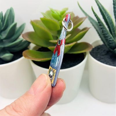 4 Pcs Christmas Champagne Bottle Charms Image 2