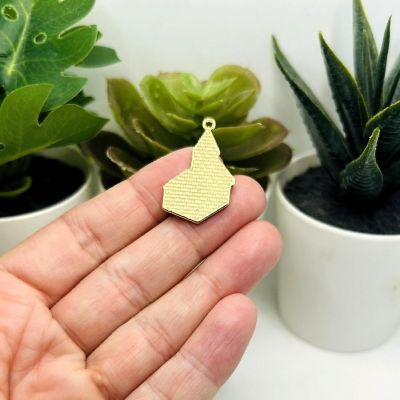4 Pcs Christmas Church Charms Image 2