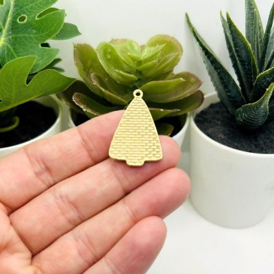 4 Pcs Christmas Cookie Tree Charms Image 2