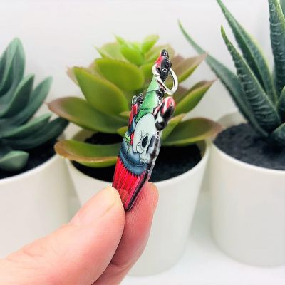 4 Pcs Christmas Cupcake Charms Image 3