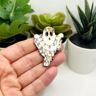 4 Pcs Christmas Ghost Pendant Charms Image 2