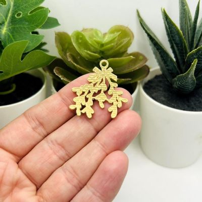 4 Pcs Christmas Mistletoe Charms Image 2
