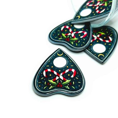 4 Pcs Christmas Ouija Planchette Charms Image 1
