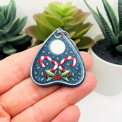 4 Pcs Christmas Ouija Planchette Charms Image 1