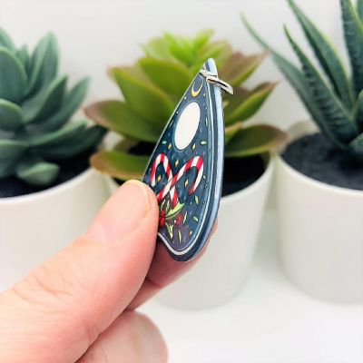 4 Pcs Christmas Ouija Planchette Charms Image 2
