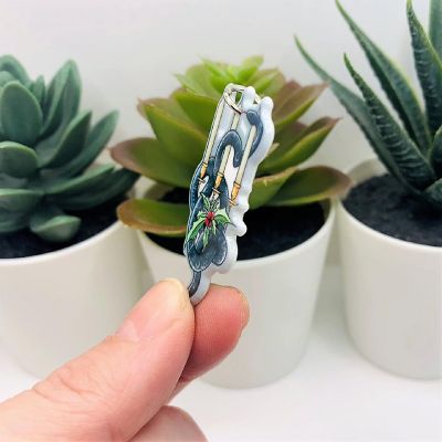 4 Pcs Christmas Snake  Candle Charms Image 3