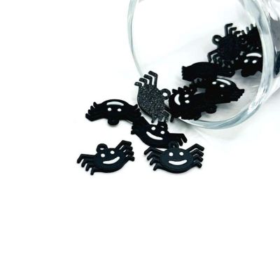 4 Pcs Cute Halloween Spider Charms Image 1