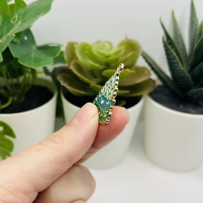 4 Pcs Enamel Christmas Tree Charms Image 3