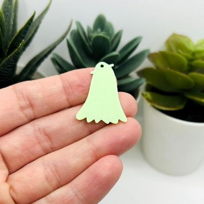 4 Pcs Fancy Female Glow Ghost Charms Image 2