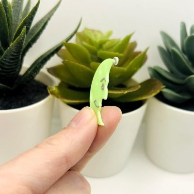 4 Pcs Glow in the Dark Moon Charms Image 3