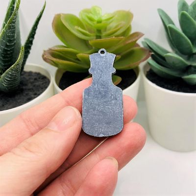 4 Pcs Green Poison Bottle Charms Image 3
