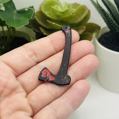 4 Pcs Halloween Axe Horror Pendant Image 2
