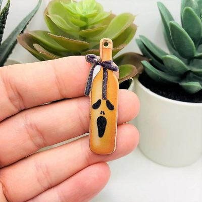 4 Pcs Halloween Bottle Fall Charms Image 1