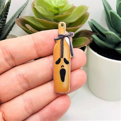 4 Pcs Halloween Bottle Fall Charms Image 2