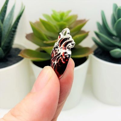 4 Pcs Halloween Human Heart Charms Image 3