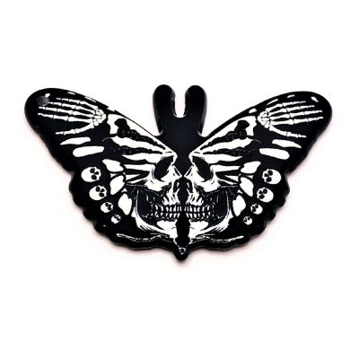 4 Pcs Halloween Moth Charms Image 1