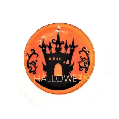 4 Pcs Haunted House Halloween Pendant Image 1