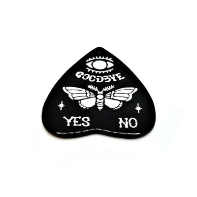 4 Pcs Moth Ouija Planchette Pendants Image 1