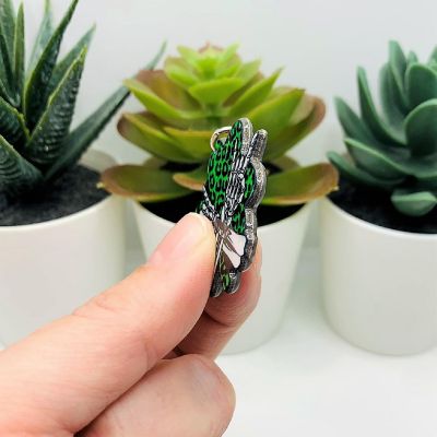 4 Pcs Punk St. Patrick's Day Skeletons Image 2