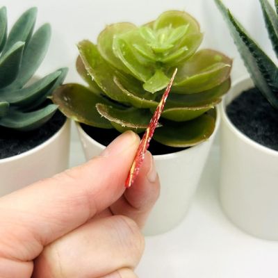 4 Pcs Red Christmas Tree Charms Image 3