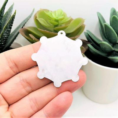 4 Pcs Spider Web Halloween Charms Image 2