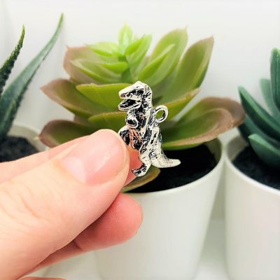 4 Pcs T-Rex Dinosaur Charms Image 3