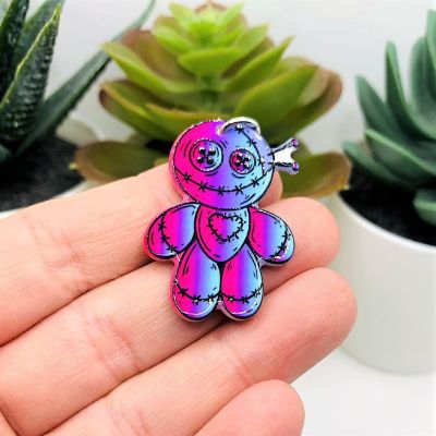 4 Pcs Valentine's Day Doll Charms Image 1