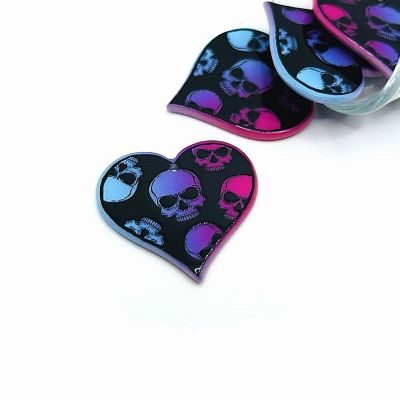4 Pcs Valentine's Day Heart Charms Image 1