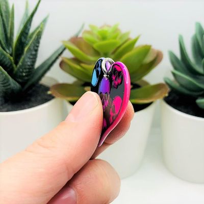 4 Pcs Valentine's Day Heart Charms Image 2