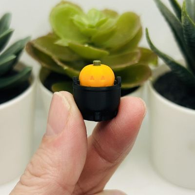 4 Pcs Witch Cauldron Halloween Charms Image 1