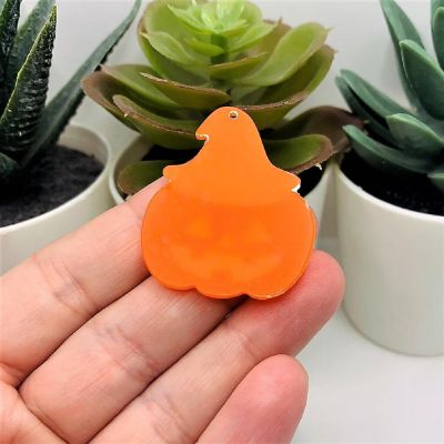4 Pieces Pumpkin Witch Pendants Image 2